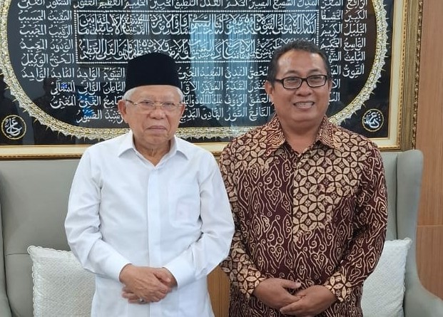 KH. Ma'ruf Amin Resmi Pimpin Dewan Penasehat SMSI