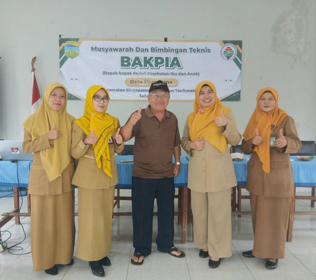 BAKPIA Jabar : Inovasi Bapak-Bapak Singaparna Peduli Kesehatan Ibu dan Anak Tembus Istana
