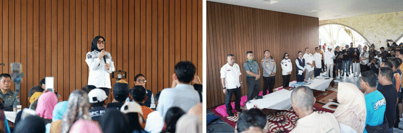 Kawal Aspirasi Pelaku Wisata, Bupati Citra Hadiri Acara Deklarasi Penolakan KJA di Pangandaran